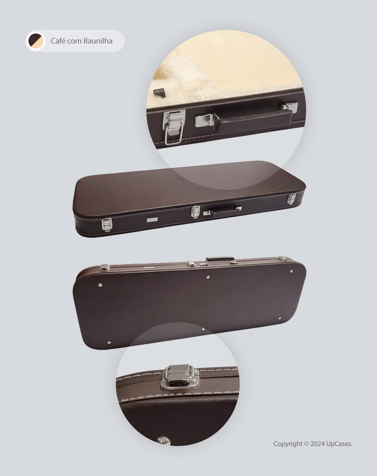 Hard Case Estojo para Contrabaixo Jazz Bass Luxe
