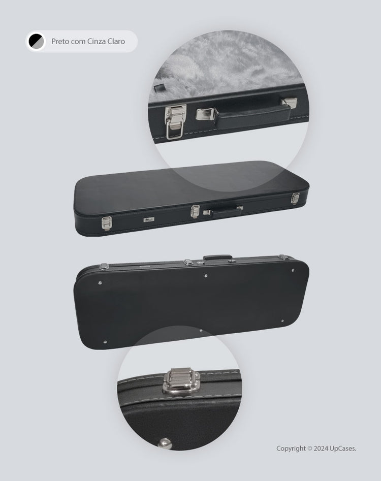 Hard Case Estojo para Contrabaixo Jazz Bass Luxe