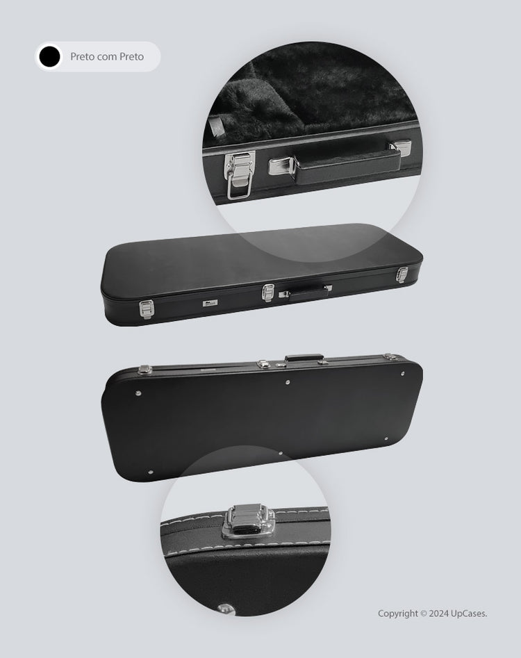 Hard Case Estojo para Contrabaixo Jazz Bass Luxe