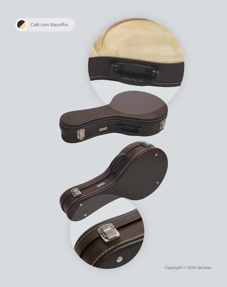 Hard Case Formato para Banjo 5 Cordas Luxe