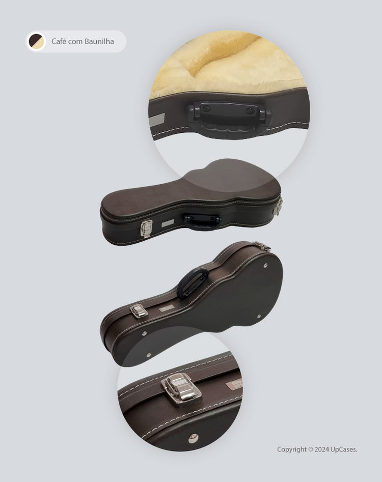 Hard Case Formato para Cavaco Clássico Luxe