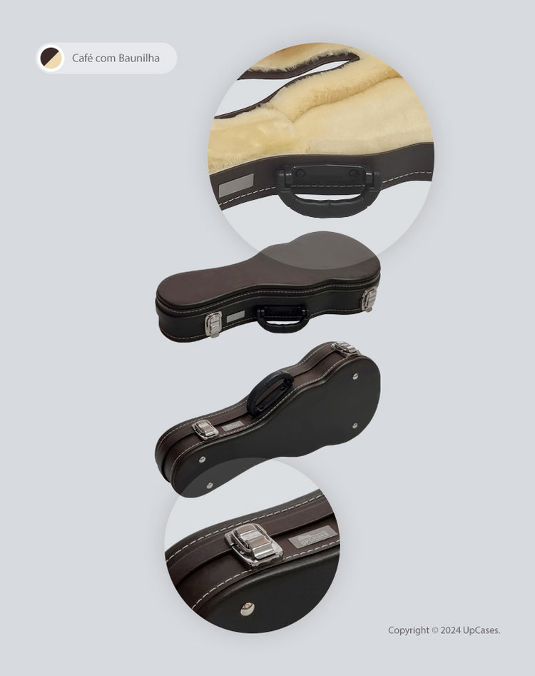 Hard Case Formato para Ukulele Soprano Luxe