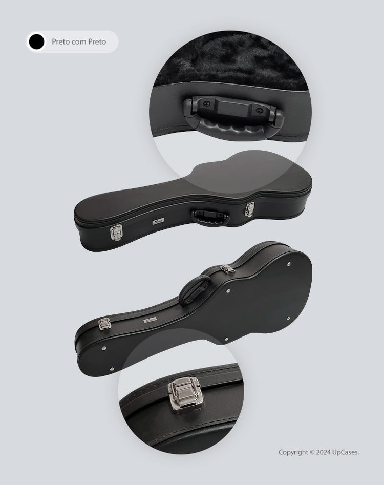 Hard Case Formato para Viola Clássica Luxe