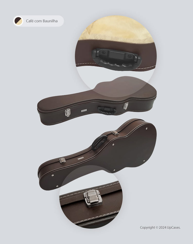 Hard Case Formato para Violão Clássico Luxe