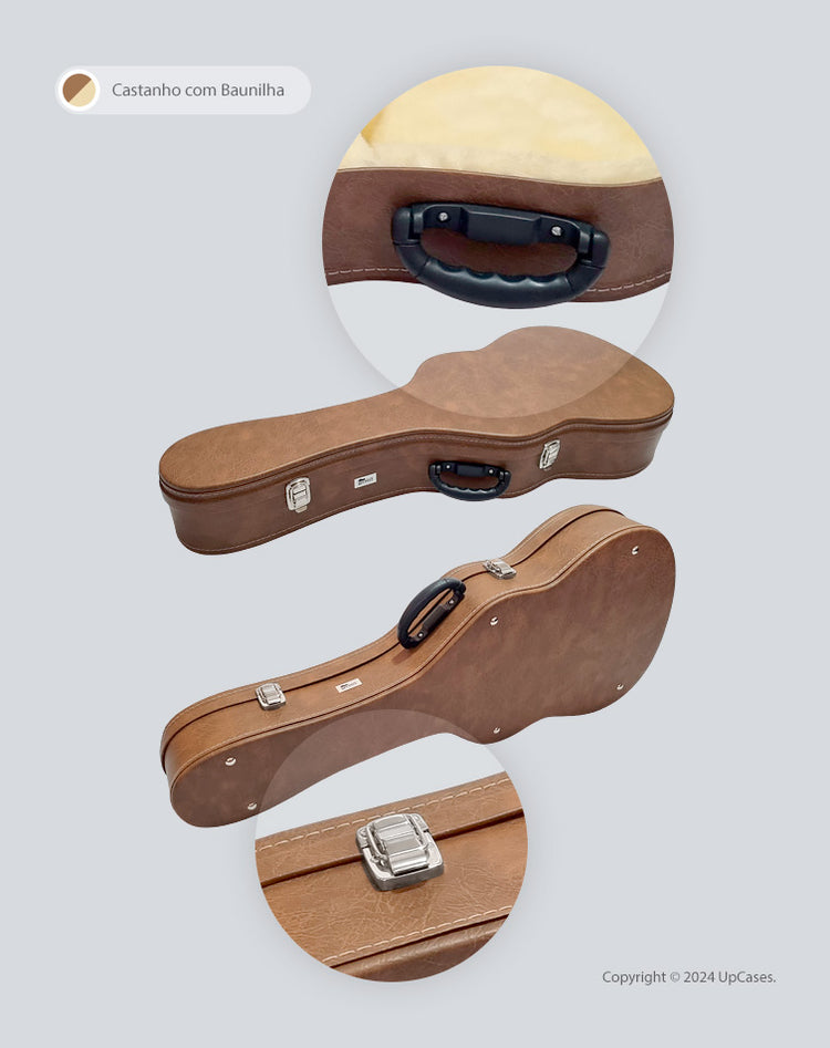 Hard Case Formato para Violão Clássico Texture
