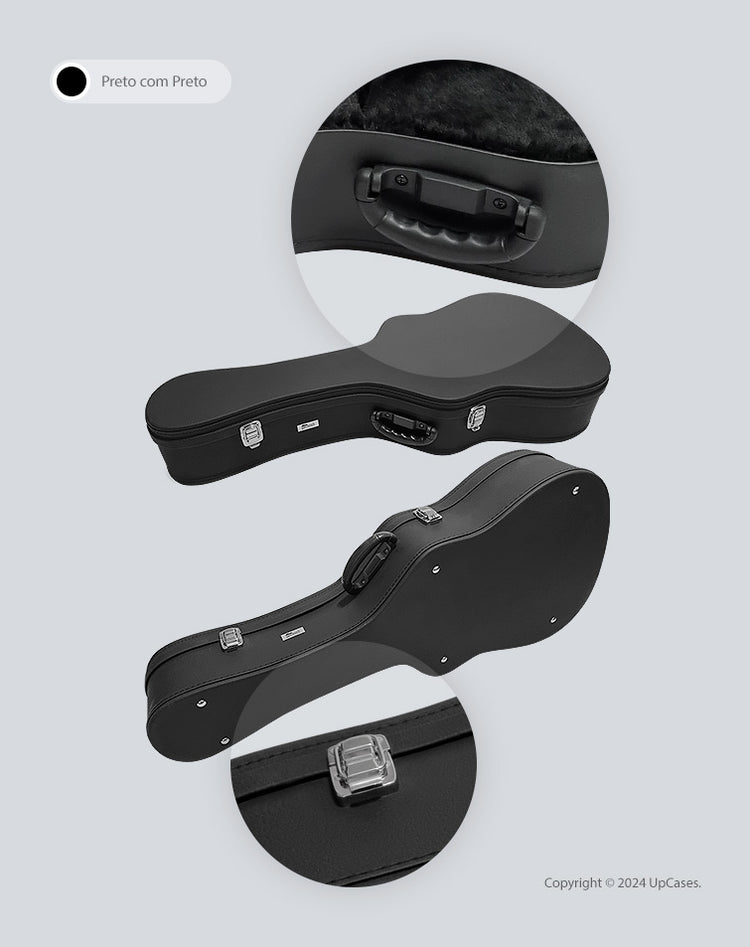 Hard Case Formato para Violão Folk 06 Texture