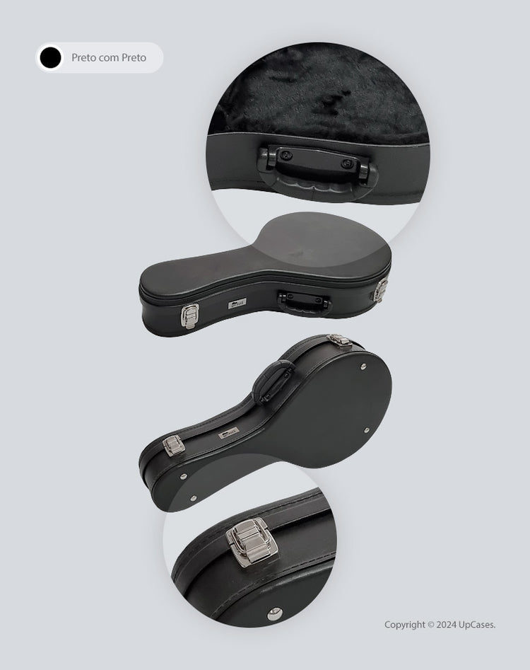 Hard Case Formato para Banjo 5 Cordas Luxe