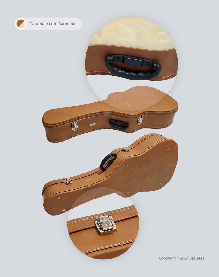 Hard Case Formato para Violão Folk 06 Luxe