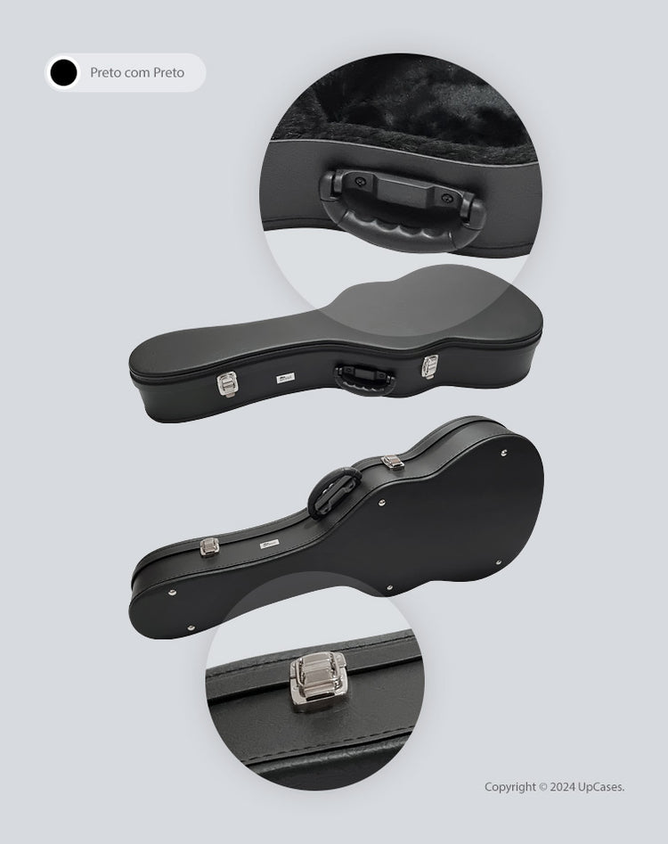 Hard Case Formato para Violão Clássico Texture